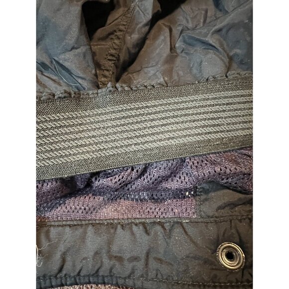 Vintage Patagonia Mens Ski  Black Nylon Pants With Elastic Waist & Ankle Cuffs - Picture 11 of 12